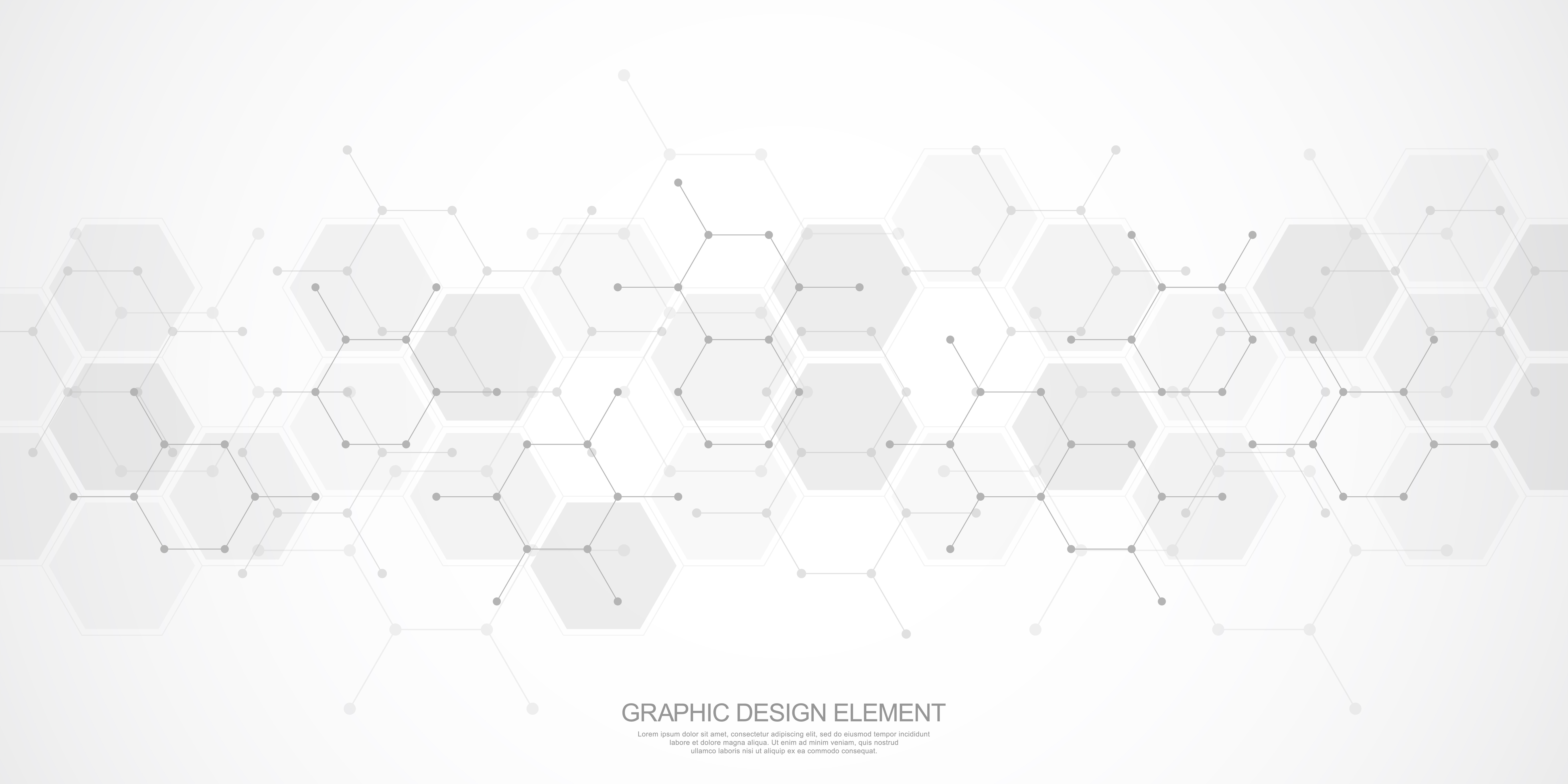 Abstract background of hexagons pattern and chemical engineering ...